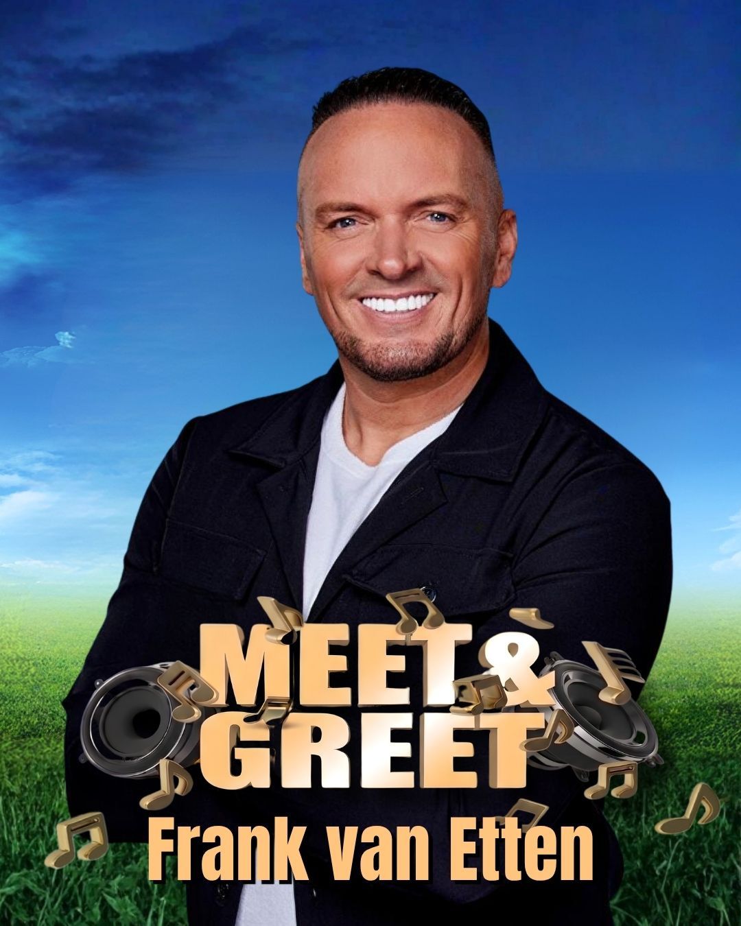 Instagram ontwerp voor Meet & Greet met Frank van Etten