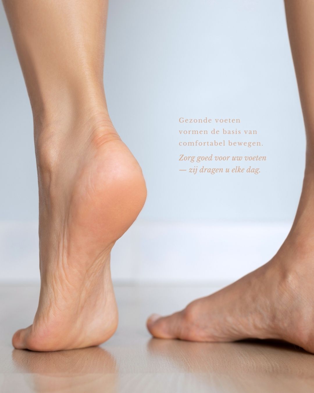 Informatieve Instagram visual over voetverzorging voor RevitaSteps