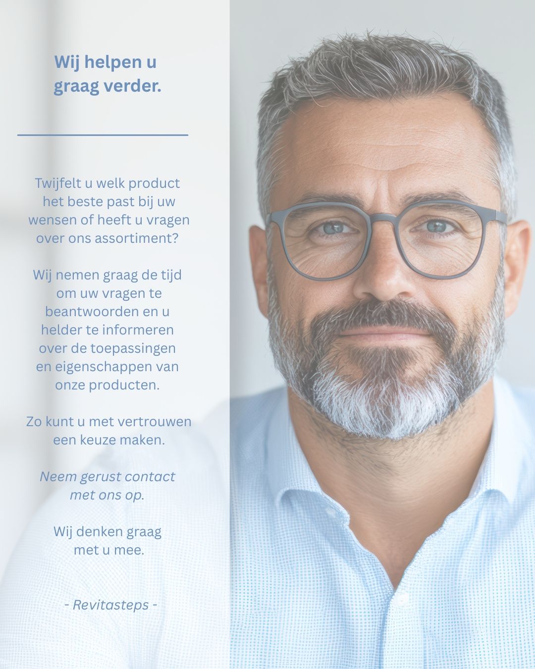 Social media ontwerp voor RevitaSteps