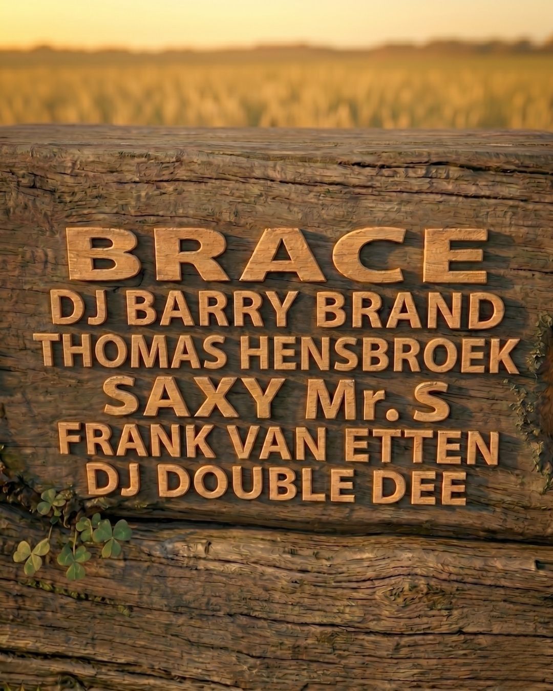 Social media ontwerp voor Rijsenhout Night Out evenement