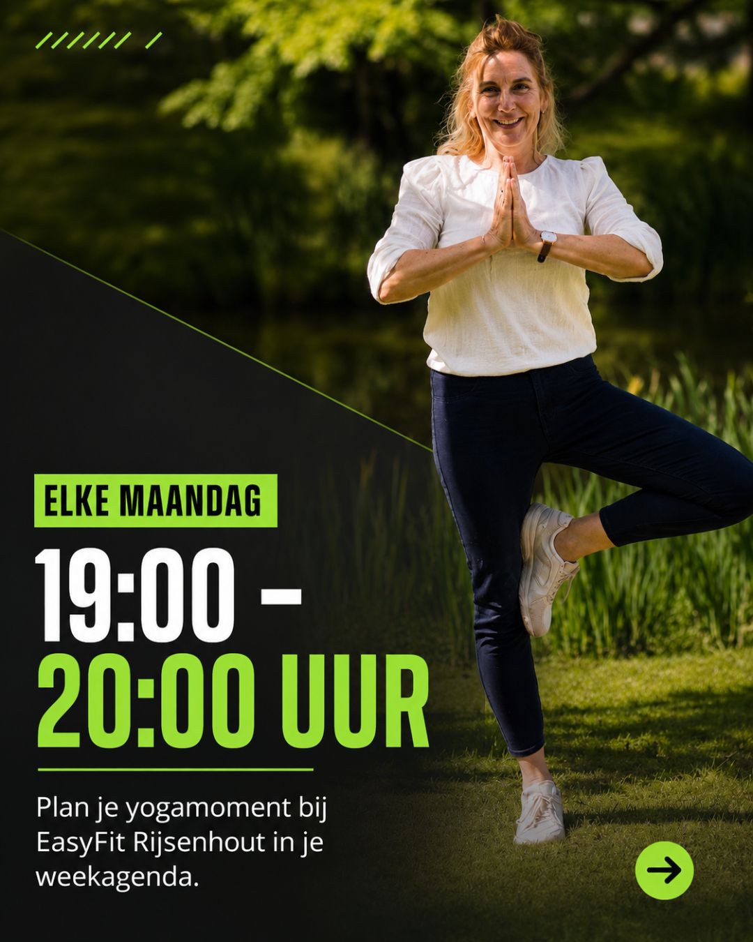 Social media design voor Yoga